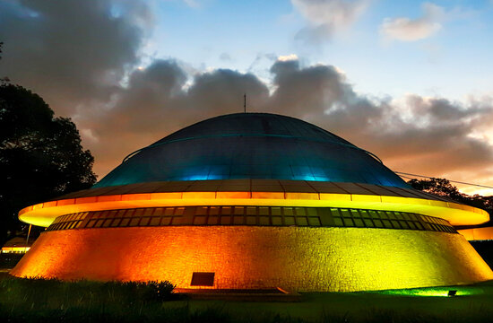 Planetario, Parque Ibirapuera, S&atilde;o Paulo.