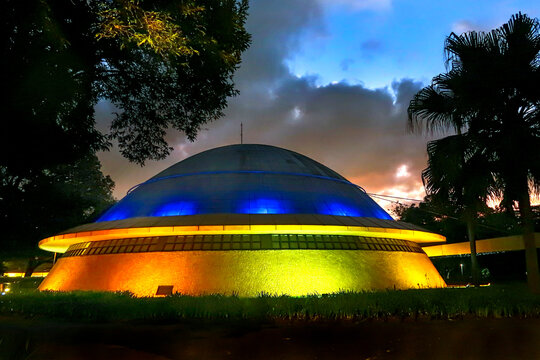 Planetario, Parque Ibirapuera, S&atilde;o Paulo.