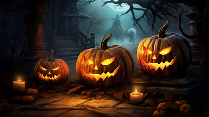 Fantastic Halloween Zucche Zucca Paura Tutti i Santi Halloween