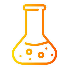 chemicals gradient icon