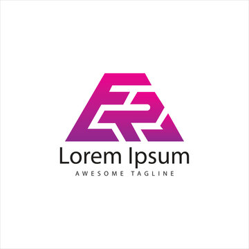 ERV Letter Logo Design Free Icon