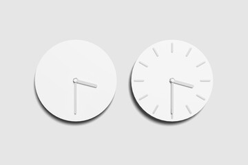 clock mockup