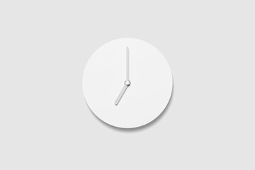 clock mockup