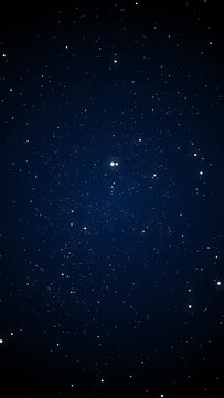 Hyper space travel amongst the stars. Vertical design in 9:16 ratio. Smartphone and social media ready