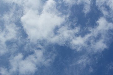 blue sky with cloud texture and background