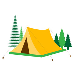 Summer Camping Tent