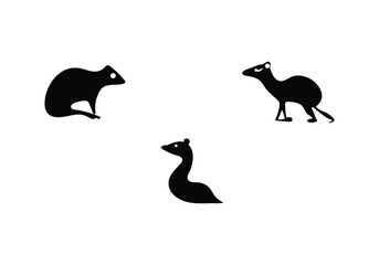 Fototapeta premium New minimal stylish animal icon illustration design 