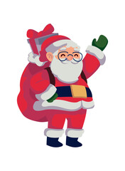 santa claus greeting