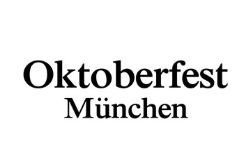 Digital png black text of oktoberfest munchen on transparent background