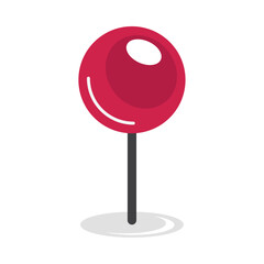 pin icon location button