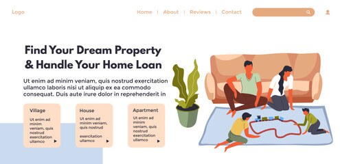 Find your dream propetry and handle your loan