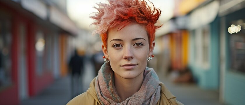 a picture of a nonbinary gendered person.