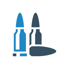 ammunition bullet icon vector illustration