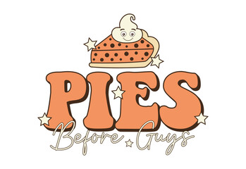 Retro Thankful Quote, Retro Fall Quote, Thanksgiving, Autumn, Thankful Grateful Blessed