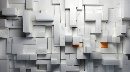 white ceramic 3D tiles texture wallpaper