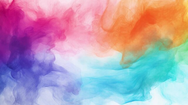 Abstract colorful waves background