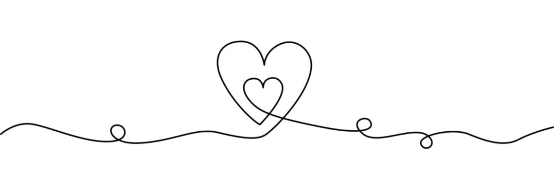 recommend clip art: zwei Herzen (Lineart)