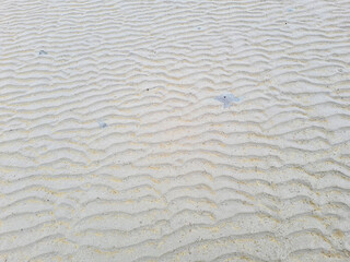 Close up of sand streaks. Selective focus of sand streaks for background.