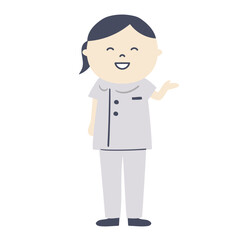 Nurse of cosmetic procedure