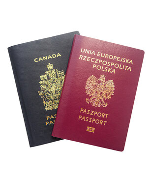 Podw&oacute;jne obywatelstwo, polski i kanadyjski paszport. Unia Europejska, strefa Schengen, Kanada. Podr&oacute;że.