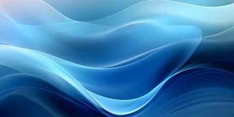 Obraz premium Modern and Abstract Wave Background with Technology and Science Concept