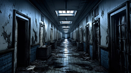 Ominous realm of a Haunted Hospital