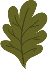 Feuille de ch&ecirc;ne verte