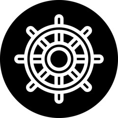 Boat Steering Wheel