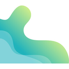 Gradient Wave Corner