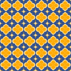 Beautiful seamless pattern design for decorating, backdrop, fabric, wallpaper and etc.
