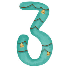 Three Christmas number