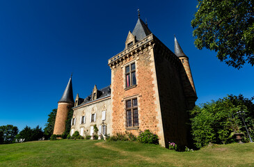 Castle de la Forie, Saint-Étienne-sur-Usson, France