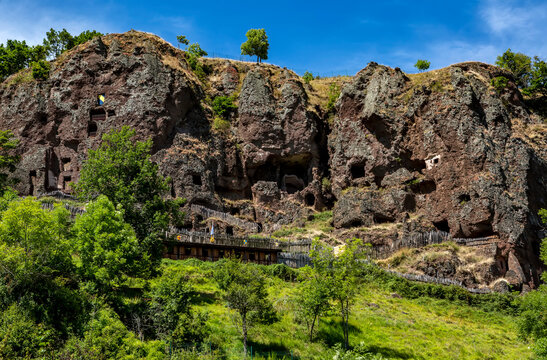 Grottes de Jonas (Puy de D&ocirc;me), Auvergne, France