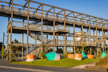 Silo Park In Wynyard Quarter, Auckland, New Zealand