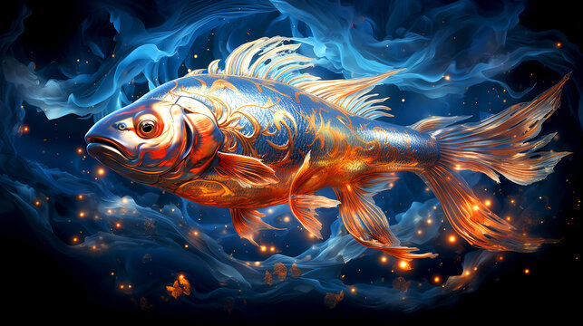 Pisces Art Images – Browse 21,060 Stock Photos, Vectors, and Video
