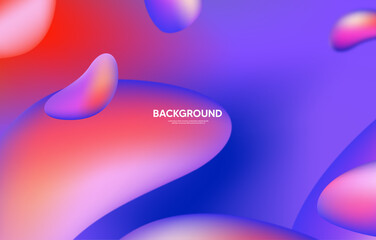 Abstract background with circles, Colourful background with circle