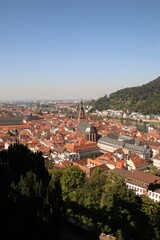 Obraz premium view to a historical city in Germany