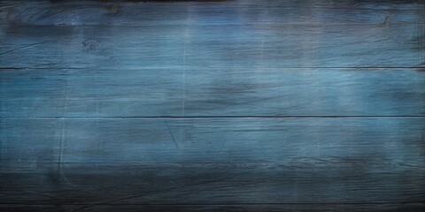 old blue wood table background, wooden grunge texture dark black vintage wallpaper, Generative AI - obrazy, fototapety, plakaty