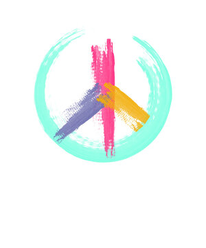 Peace Logo Symbol but