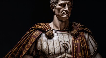 Portrait of emporer Augustus.generative ai
 - obrazy, fototapety, plakaty