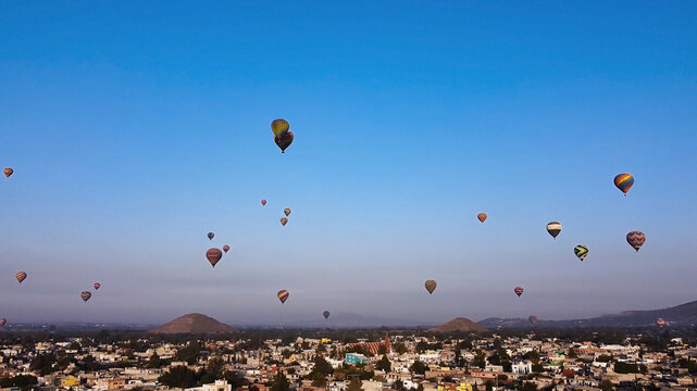 Teotihuacan, globos