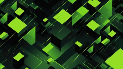 Black Friday sale background in lime green and black colors. Cyber Monday promotion neon banner template concept for promotions and discounts. .