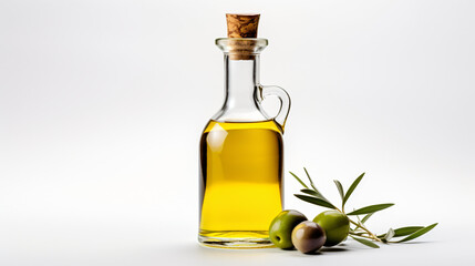 Aconite de olive isolated on white background
