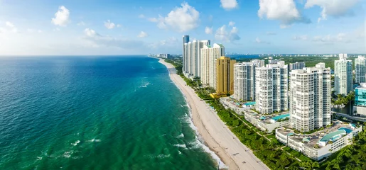  Aerial View, Sunny Isles Beach.North Miami..Miami,  Florida,USA © Earth Pixel LLC.