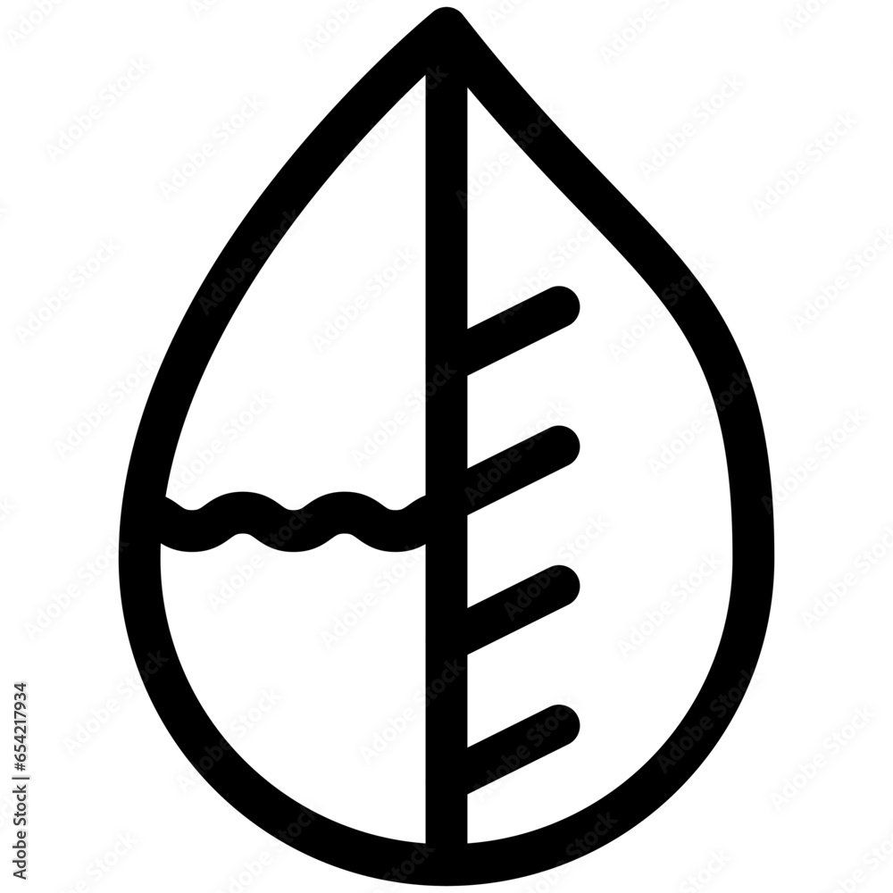 Canvas Prints water drop icon