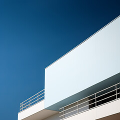 Futuristic modern building
