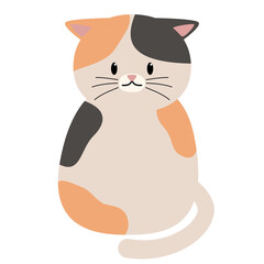 pet, kitten, illustration, character, cat, cute, cartoon, animal, vector, kitty, funny, drawing, art, isolated, clipart, white, happy, design, fun, graphic, smile, sticker, background, adorable, 