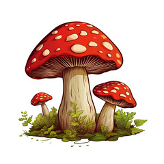 Vintage Mushroom
