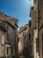 Fototapeta na wymiar Old-world Beauty: Strolling through Arles' Enchanting Village Streets