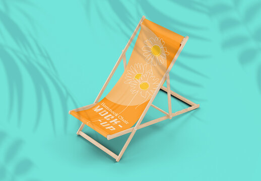 Folding Beach Chair Mockup